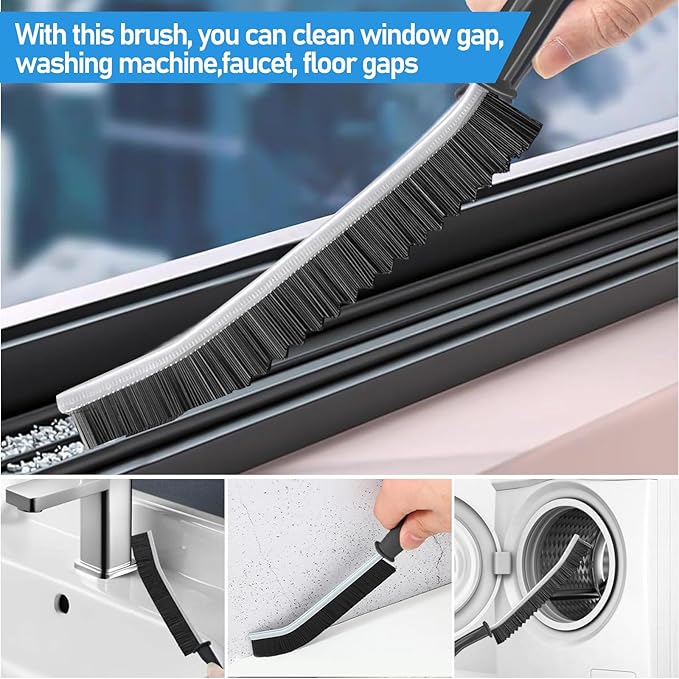 Palksky Window Track Cleaner Set, Window Groove Cleaning Brush Tools, 7 Pieces - Image 5