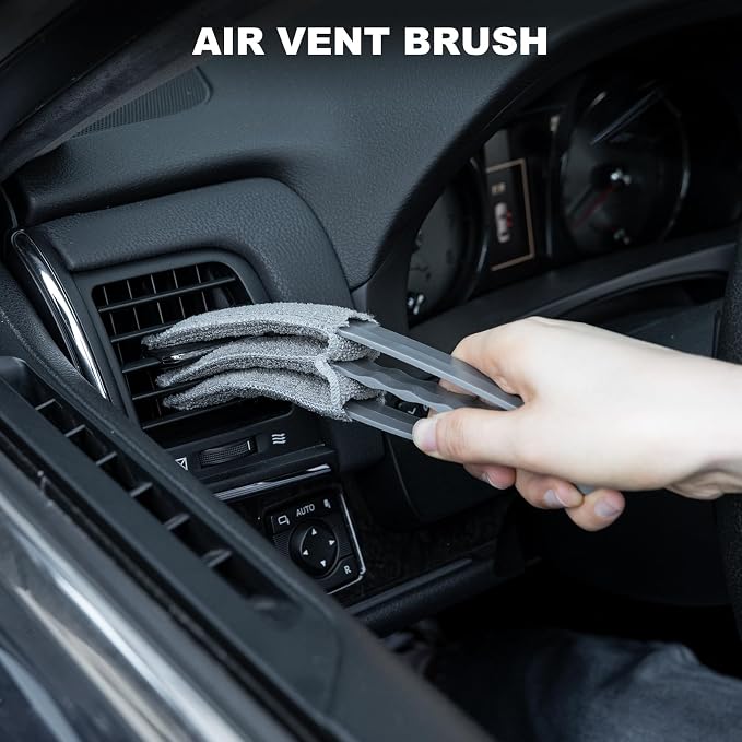 THINKWORK Car Interior Cleaning Kit, Car Duster Interior Detail Brush, - Image 6