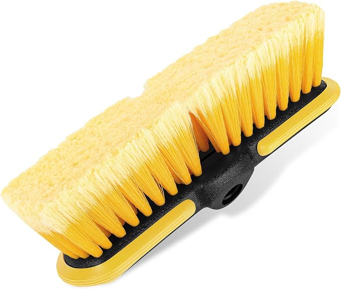 10 Inch Car Wash Brush Head, Scrub Brush Attachment - Image 8
