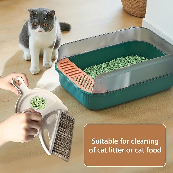 Mini Broom and Small Dustpan Brush - Image 3