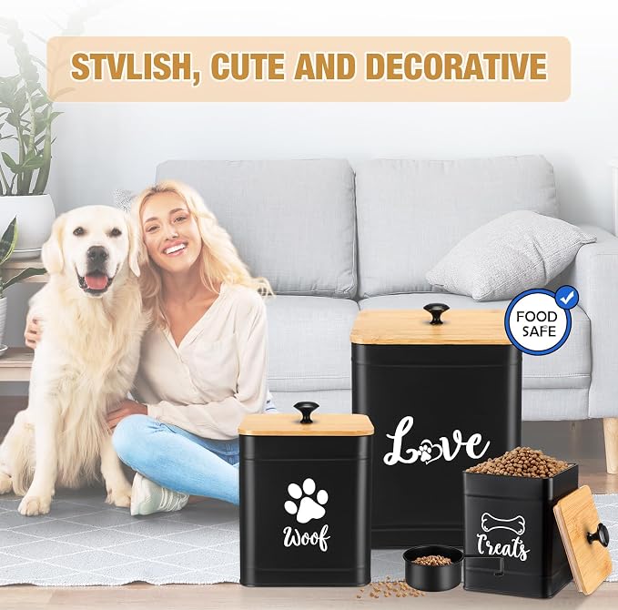 Metal Dog Treat Containers Set of 3 - Image 6