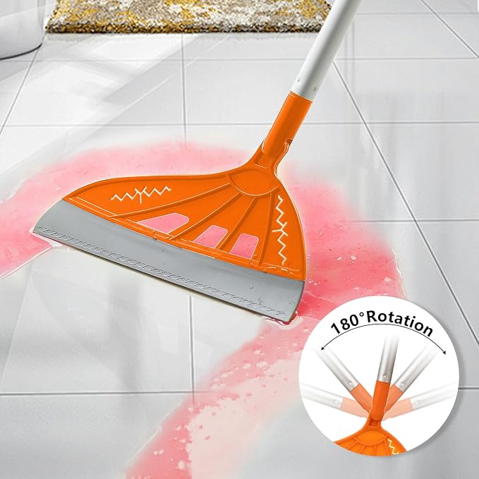 Multifunction Magic Rubber Air Broom, Replaceable Silicone Floor Squeegee - Image 5