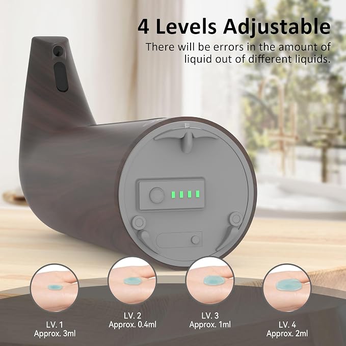 Convenient Automatic Soap Dispenser, 4 Adjustable Levels Touchless Hand - Image 6