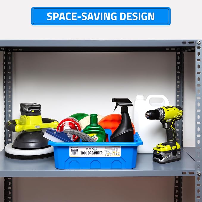 CANOPUS Storage Tray Tote with Functional Holes - Image 7