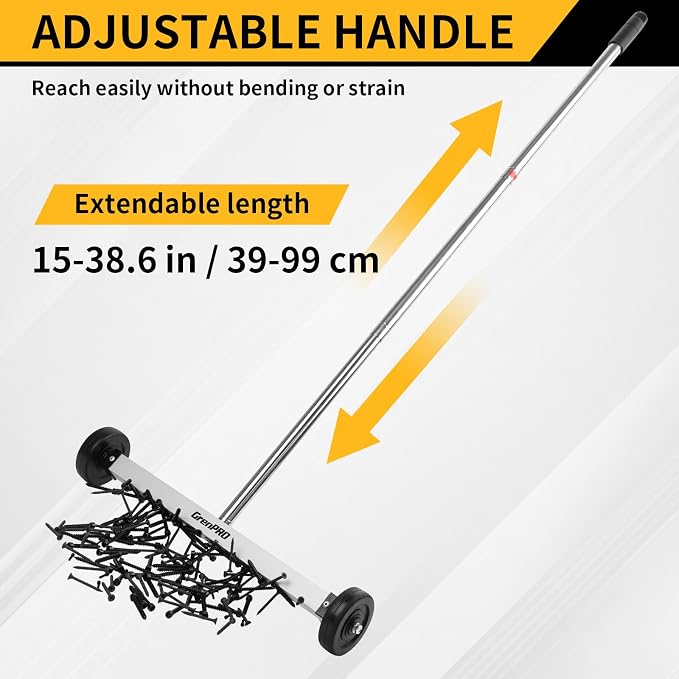 17" Rolling Magnetic Sweeper - Image 8