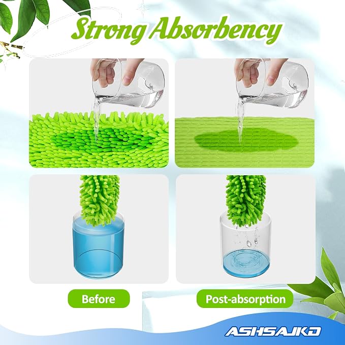 8Pcs for Swiffer Reusable Dry Sweeping Cloths Microfiber Wet Mop Pads Compatible - Image 4