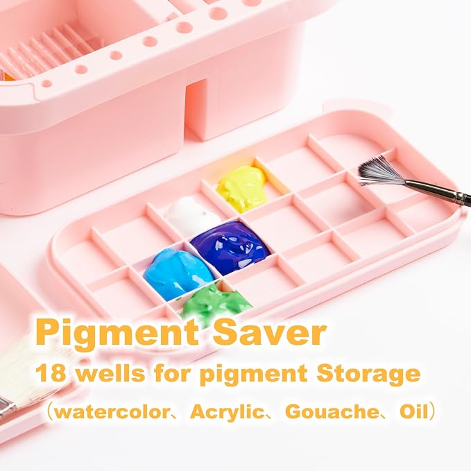 SEVENY Multifunctional Paint Brush Cleaner & Holder, Painting Accessories - Image 4
