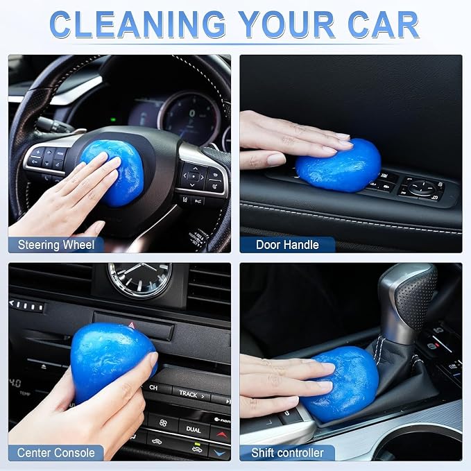 Car Cleaning Gel Detailing Putty, Automotive Interior Cleaning Slime, Car Vent - Image 6