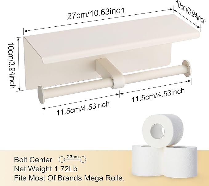 BGL Double Toilet Paper Holder - Image 5