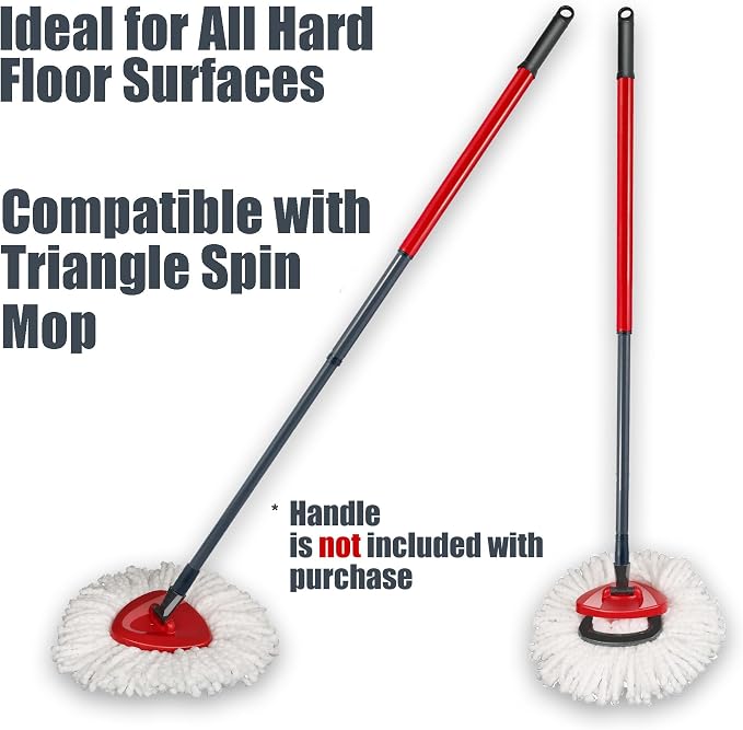 7 Pack Mop Head Replacement for O Cedar: Spin Mop Refill Compatible - Image 6