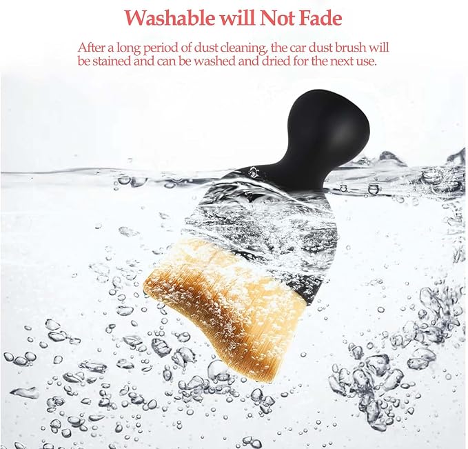 Automotive Interior Dusting Brush, Car Interior Cleaning Soft Brushes, Car - Image 5