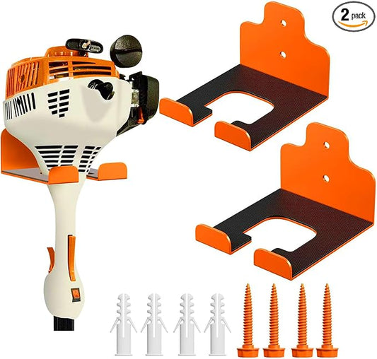 Garage Organizer Trimmer Rack, Garden Power Tool Hanger Weed Whackers Holder by JNIHEEPHOUSEWARE