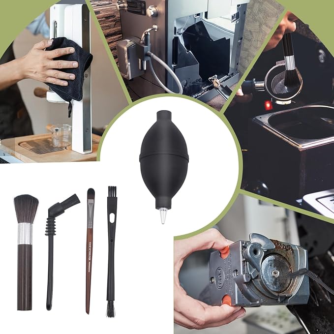 6 PCS Coffee Brush Kit, Professional Espresso Machine Cleaning Brush Set - Image 6