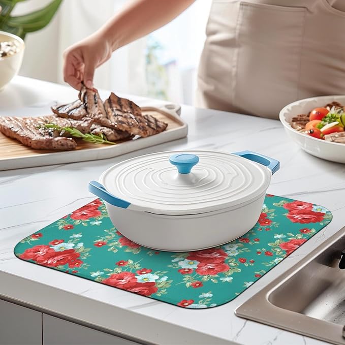 Dish Drying Mat Drainer Pads - Image 5