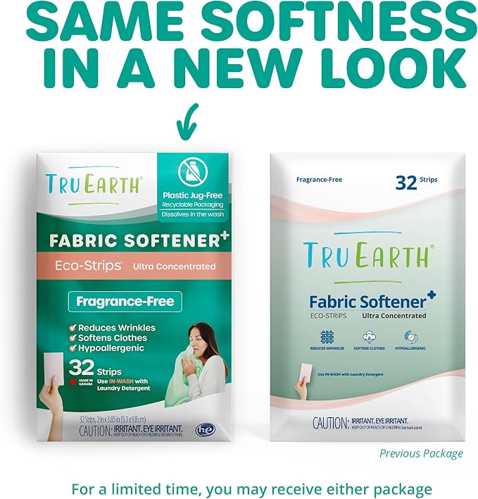 Tru Earth Bundle: Laundry Detergent Sheets & Fabric Softener Sheets - Image 2