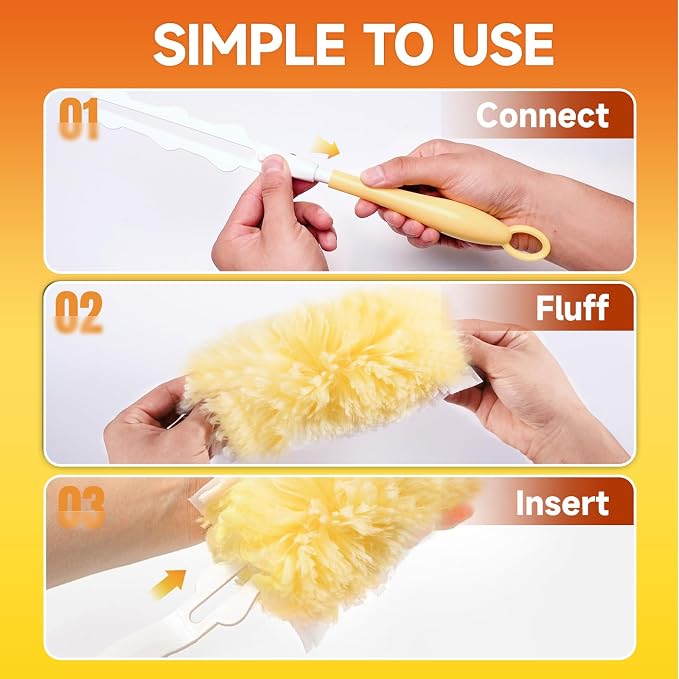 100 Count 360° Heavy Duty Duster Refills Compatible - Image 5