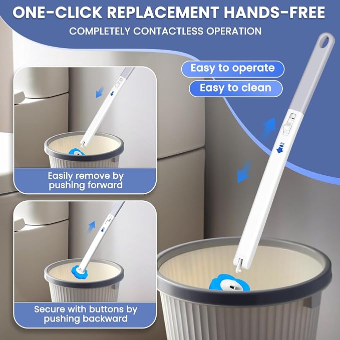 2026 Disposable Toilet Brush Cleaning System - Image 3