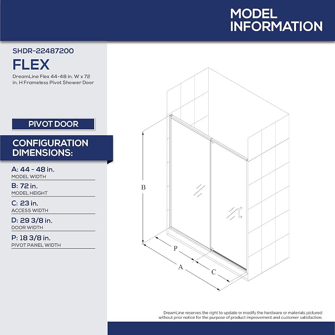 DreamLine Flex 44 - Image 3