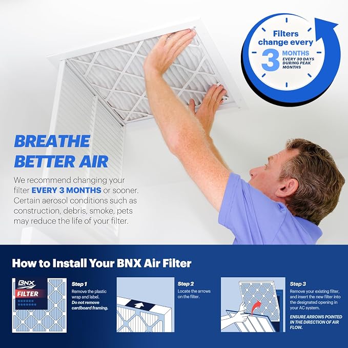 BNX TruFilter 10x30x1 Air Filter MERV 13 - Image 7