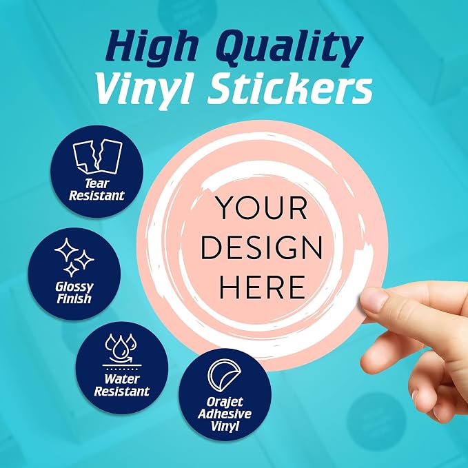 100 Custom Vinyl Stickers - Image 3