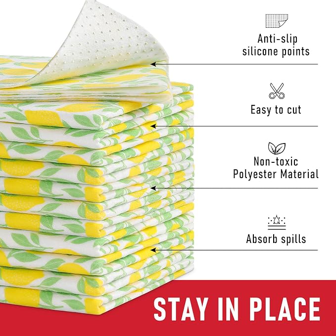 Cooyes 6 Pack Polyester Shelf Liners - Image 3