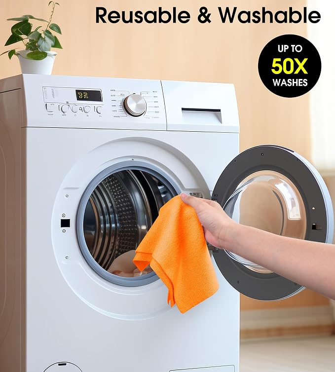 KitchLife Microfiber Cleaning Cloth Roll - Image 7
