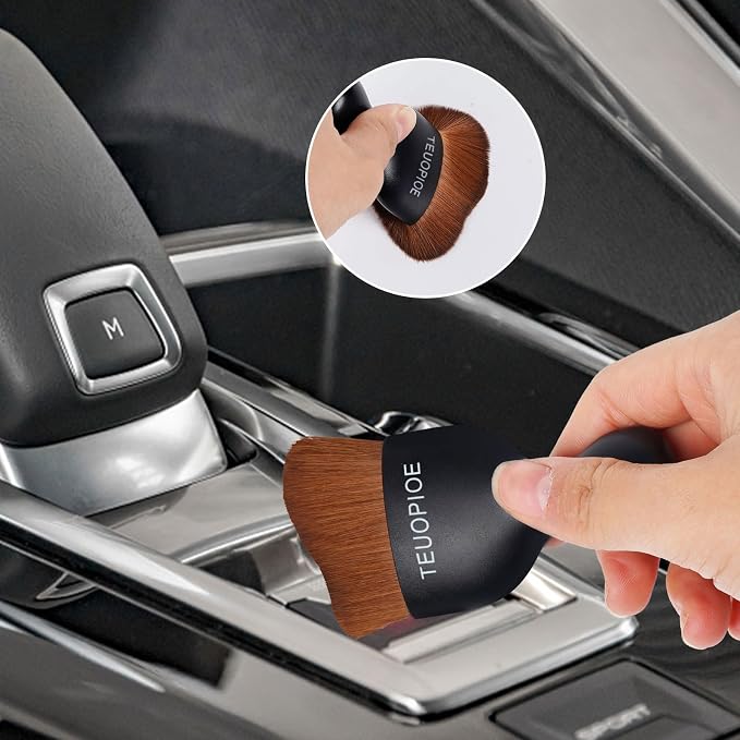 Car Interior Cleaning Brush, Car Duster Interior, Car Detailing Brush Dusting - Image 6
