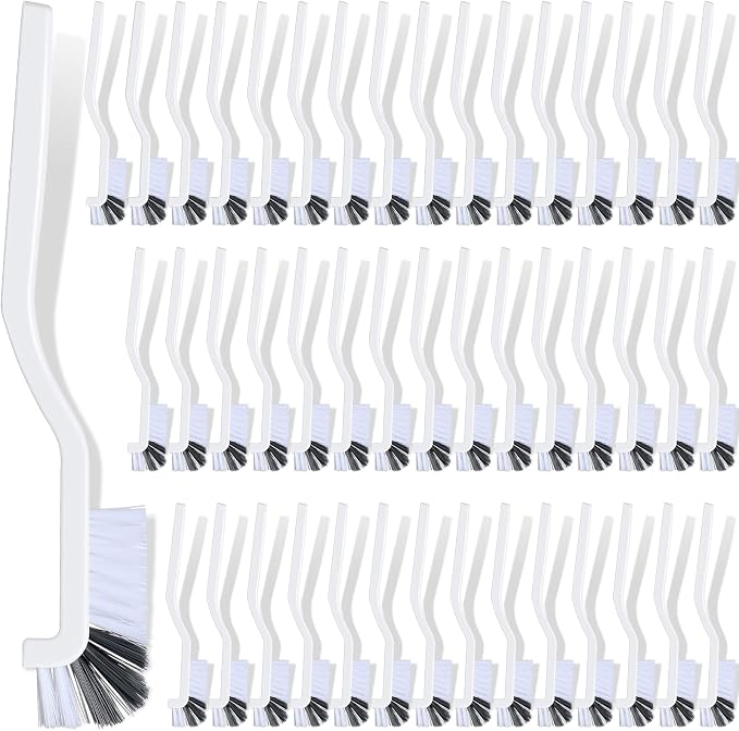 Rtteri 48 Pcs Kitchen Scrub Brush Bulk Plastic Sink Bathroom Cleaning Edge by Rtteri
