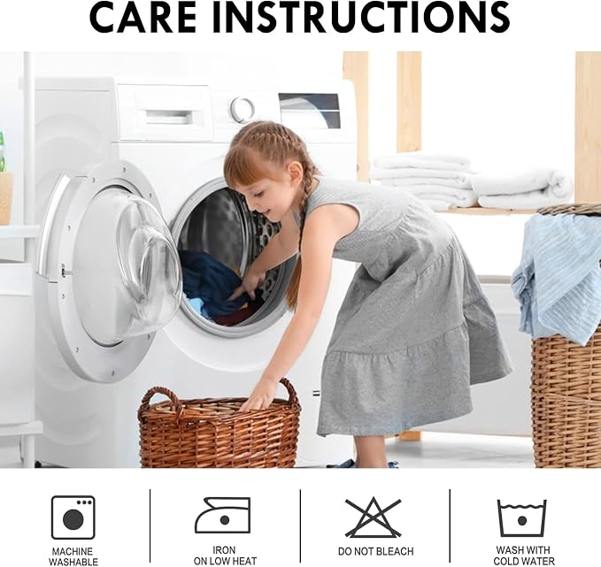 DWCN Blackout Curtains for Bedroom – Rod Pocket Thermal Insulated Noise - Image 7