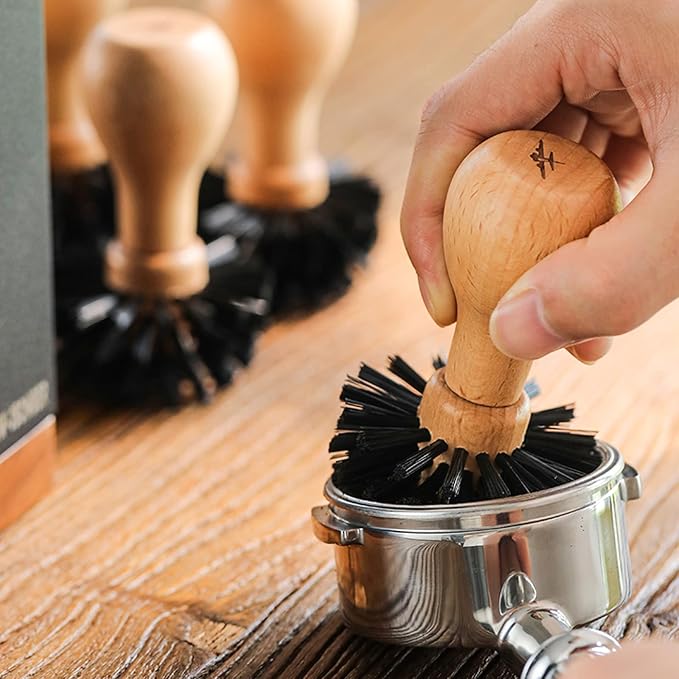 MHW-3BOMBER Coffee Portafilter Cleaning Brush Espresso Machine Portafilter - Image 6