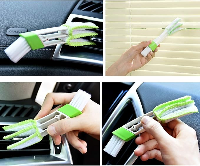 Magic Window Cleaning Brush, Window Groove Cleaning Brush Set，Hand-held Groove - Image 6