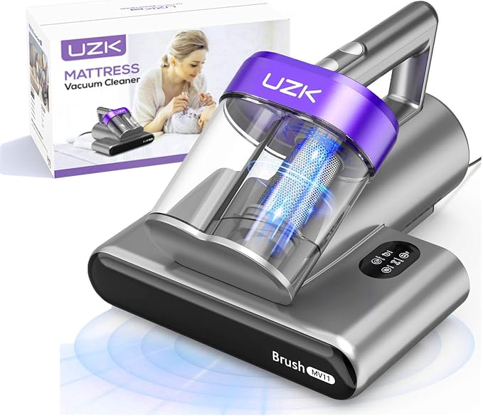 Bed Vacuum Cleaner Mattress Vacuum Cleaner, 16Kpa Powerful Handheld Vacuums by Unknown