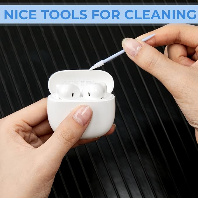 Chinco 200 Pieces Cleaning Swab Sticks Sponge Foam Tip Swabs - Image 6