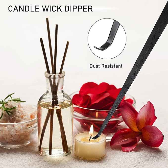 4IN1 Candle Accessory Set, Rechargeable Candle Lighter, Candle Wick Trimmer - Image 5