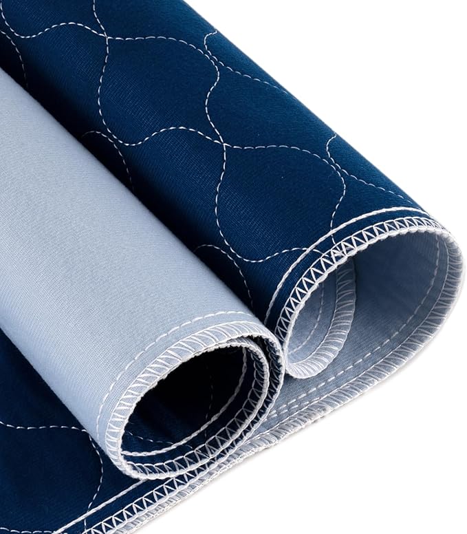 Alsunny® Hide Stains Waterproof Pads 45x56 Inch(2Pack),Bed Pads for Incontinence Washable Extra Large,Bed Pads Washable Waterproof for Beds Sofa & Mattress,Adults Seniors Kid,Pet,Incontinence Bed Pads