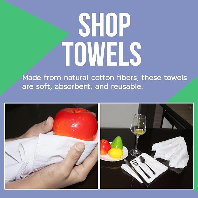 Shop Towels| Multipurpose Commercial and Residential Shop Cleaning| Car Wash - Image 7