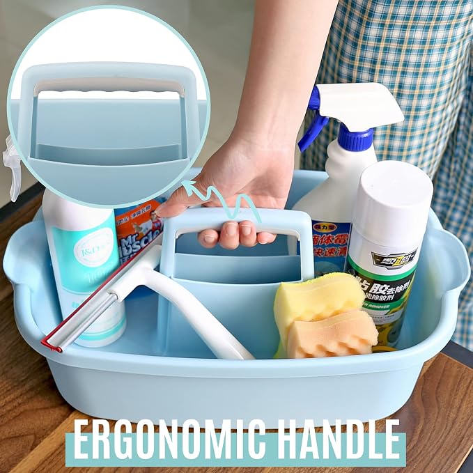 Cleaning Supplies Caddy, 2 Pack Cleaning Supply Organizer - Image 6