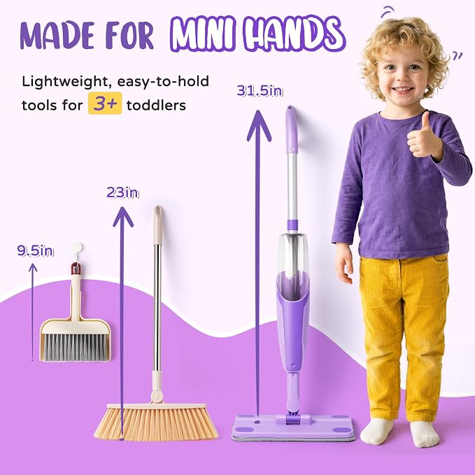 Kids Cleaning Toy Set - Image 3