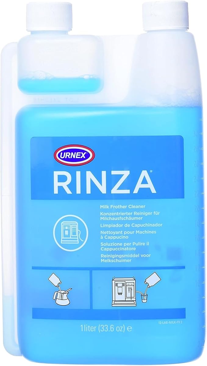Urnex - Rinza Alkaline Formula Milk Frother Cleaner - 33.6 Ounce by Urnex