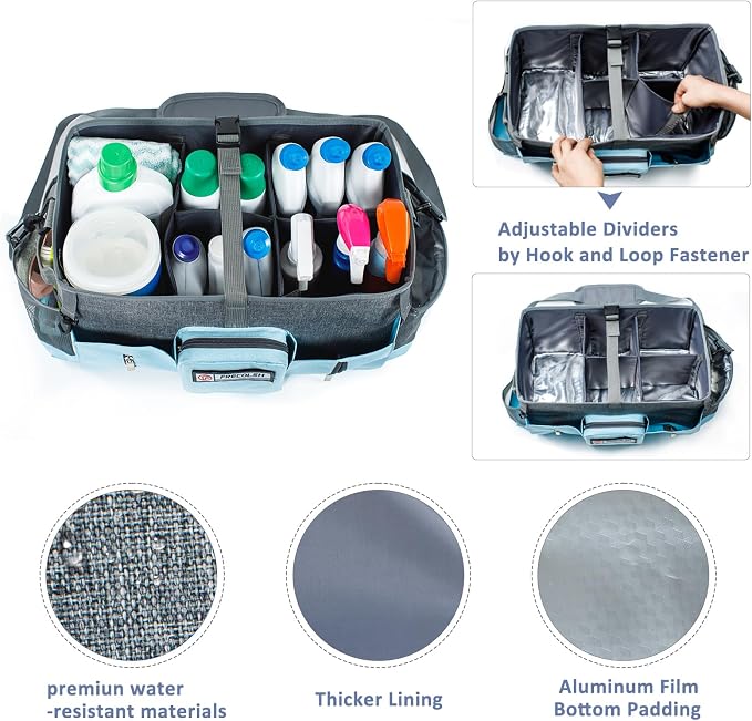 Large Cleaning Supplies Organizer-Cleaning Caddy Organizer - Image 2
