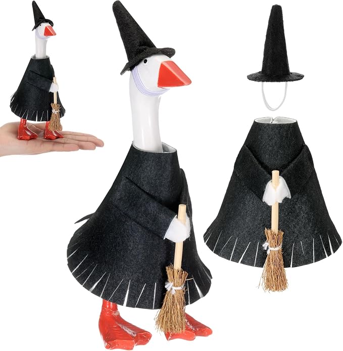 Abbylike Thanksgiving Mini Desk Goose Outfits 7 Inch Magnetic Silly Goose by Abbylike