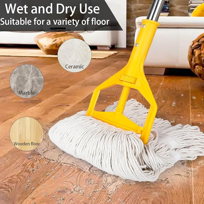 Heavy Duty Commercial Wet String Mop - Image 3