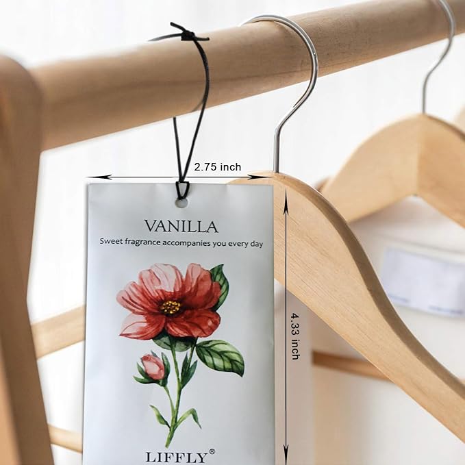 14 Packs Scented Sachets for Drawers and Closets Lavender, Sandalwood, Gardenia - Image 3