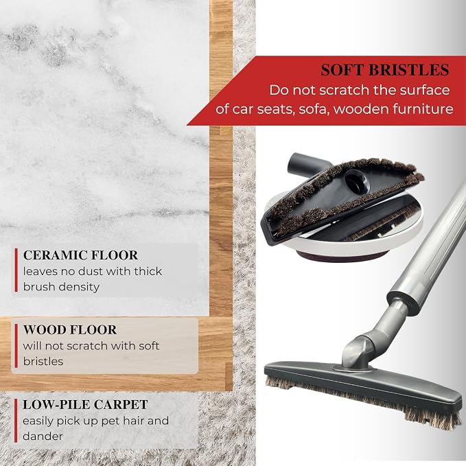 for Shop Vac Upgraded Vacuum Brush Attachment - Image 2