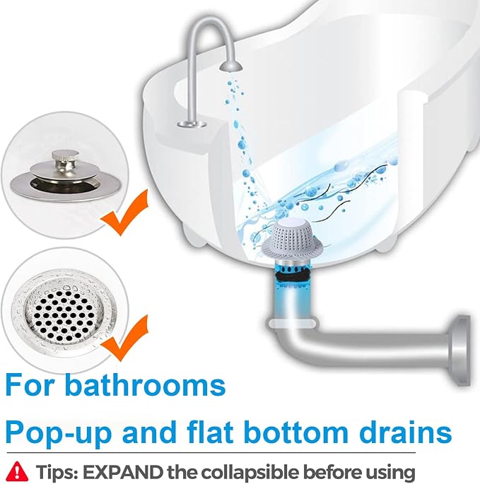 Silicone Shower Drain Hair Catcher - Image 6