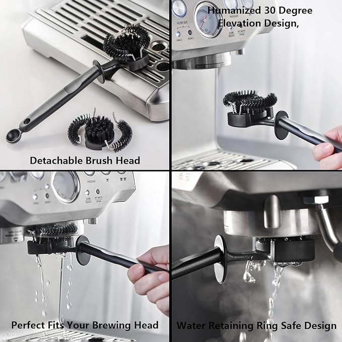 Espresso Coffee Machine Cleaning Brush Kit - Image 3