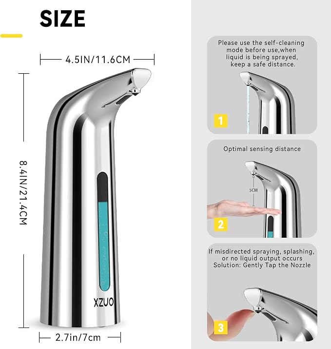 Automatic Soap Dispenser with Infrared Sensor - Image 3