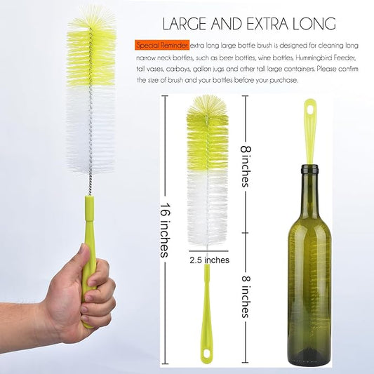 ALINK 16 inch Long Bottle Brush Cleaner - Image 2