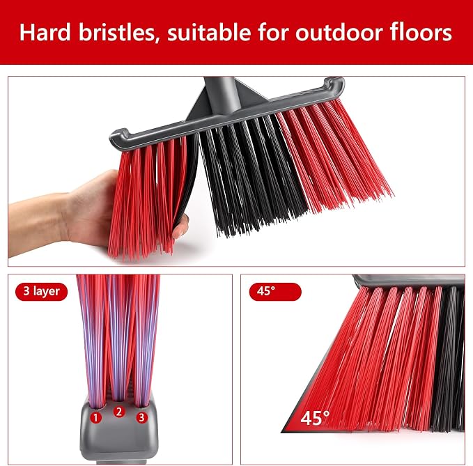 Outdoor Broom, Outside Heavy Duty Brooms - Image 5