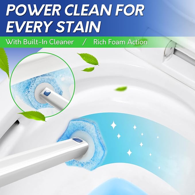 BOOMJOY Disposable Toilet Brush Set - Image 2